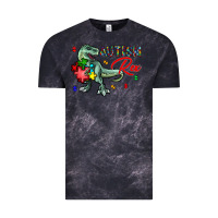 Cloud Black autism rex Vintage Tee - CowhideDigitalArt