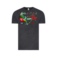 Vintage Black autism rex Vintage Tee - CowhideDigitalArt