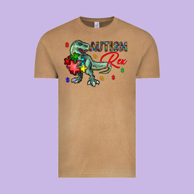Autism Rex Vintage Tee Designed By Cowhidedigitalart