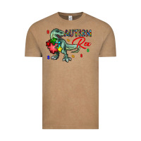 Vintage Coffee autism rex Vintage Tee - CowhideDigitalArt