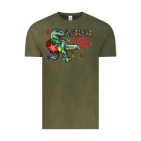 Vintage Olive autism rex Vintage Tee - CowhideDigitalArt