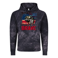 Cloud Black Home of the free because of the brave 4th of july Vintage Hoodie - CowGirlArtShop