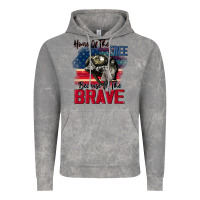 Cloud Rock Home of the free because of the brave 4th of july Vintage Hoodie - CowGirlArtShop