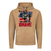 Vintage Camel Home of the free because of the brave 4th of july Vintage Hoodie - CowGirlArtShop