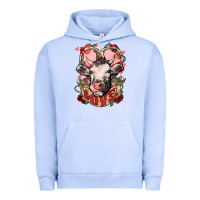 Pigment Grape Ice Cow Valentine's Day love Urban Hoodie - HowdyJamesFarm