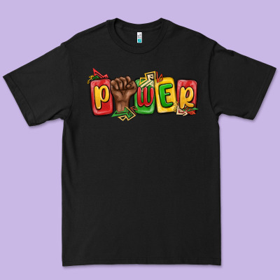 Premium Tee power juneteenth
