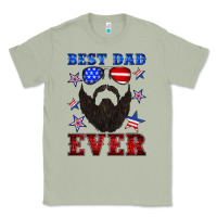 Matcha best dad ever american flag Classic Tee - Artiststas