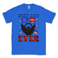 True Royal best dad ever american flag Classic Tee - Artiststas