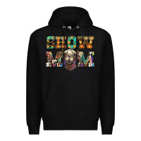 Black show mom camel Premium Hoodie - BarkalooDesign