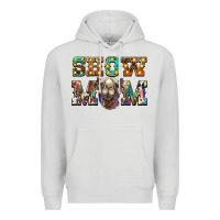 Dove Grey show mom camel Premium Hoodie - BarkalooDesign