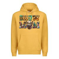 Mustard show mom camel Premium Hoodie - BarkalooDesign