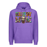 Purple show mom camel Premium Hoodie - BarkalooDesign