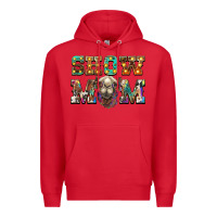 Red show mom camel Premium Hoodie - BarkalooDesign