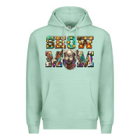 Seafoam show mom camel Premium Hoodie - BarkalooDesign