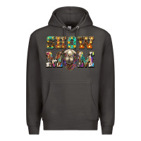 Smoke show mom camel Premium Hoodie - BarkalooDesign