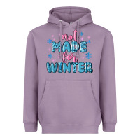 Lavender not made for winter Heavyweight Hoodie - MaliasSmallBusiness