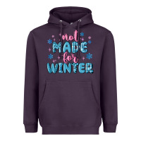 Plum not made for winter Heavyweight Hoodie - MaliasSmallBusiness