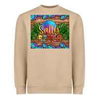 Mushroom salty beach Heavyweight Sweatshirt - HRA Design Shop