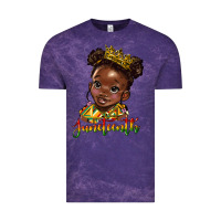 Cloud Purple juneteenth black girl Vintage Tee - HRA Design Shop
