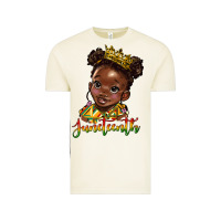 Juneteenth Black Girl Vintage Tee | Teevron