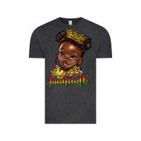 Vintage Black juneteenth black girl Vintage Tee - HRA Design Shop
