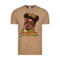 Vintage Coffee juneteenth black girl Vintage Tee - HRA Design Shop