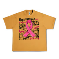 Peanut Butter breast cancer ribbon Urban Heavy Tee - JahusDesignShop