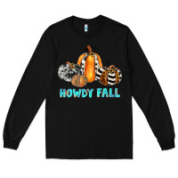 Black howdy fall Long Sleeve Tee - JahusDesignShop
