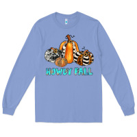 Colony Blue howdy fall Long Sleeve Tee - JahusDesignShop