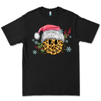 Black leopard smiley face Premium Tee - MaliasSmallBusiness
