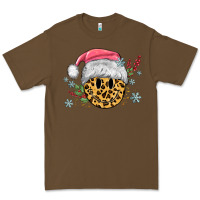 Cacao leopard smiley face Premium Tee - MaliasSmallBusiness