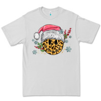 Dove Grey leopard smiley face Premium Tee - MaliasSmallBusiness