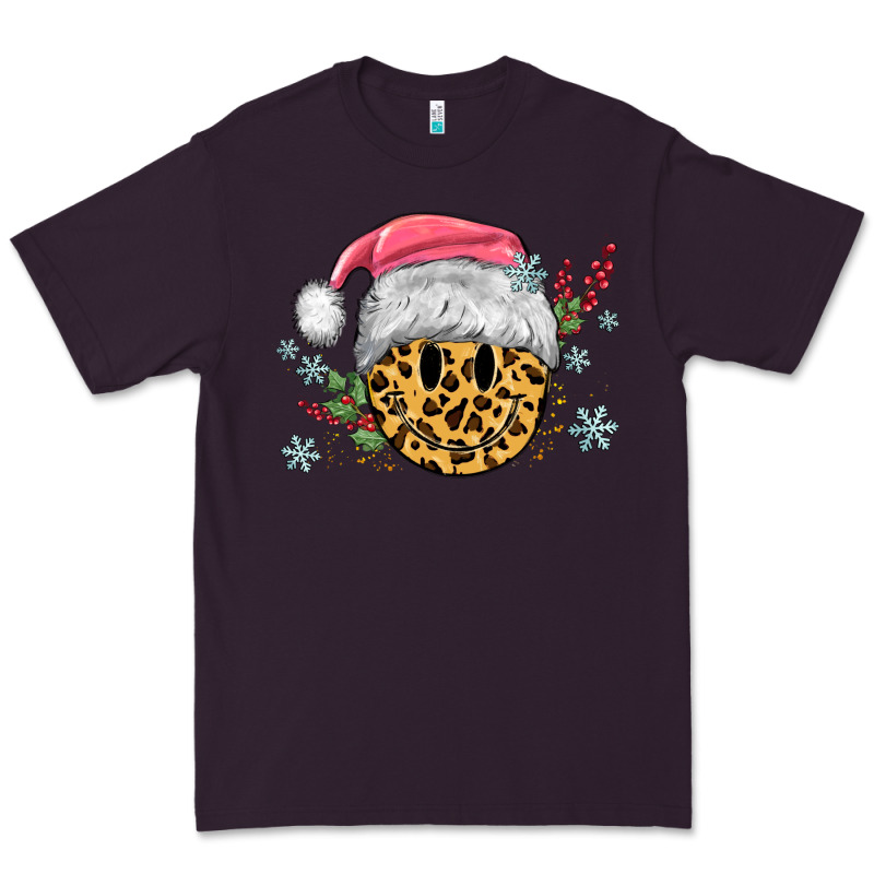Leopard Smiley Face Premium Tee by MaliasSmallBusiness | Teevron