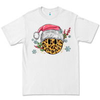 White leopard smiley face Premium Tee - MaliasSmallBusiness