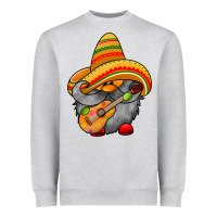 Heather Grey mexicon cute gnome Heavyweight Sweatshirt - RacoonDesign