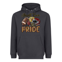 Smoke small town big pride maroon yellow Heavyweight Hoodie - MaliasSmallBusiness
