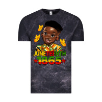 Cloud Black juneteenth 1865 black boy Vintage Tee - HRA Design Shop