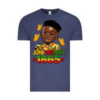 Vintage Denim juneteenth 1865 black boy Vintage Tee - HRA Design Shop