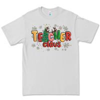 Dove Grey teacher claus Premium Tee - MaliasSmallBusiness