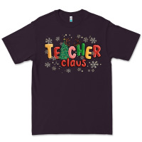 Plum teacher claus Premium Tee - MaliasSmallBusiness