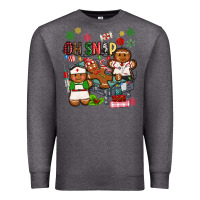 Charcoal Heather oh snap christmas Premium Sweatshirt - MaliasSmallBusiness