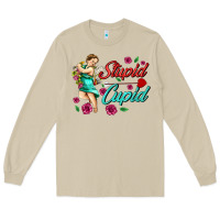 Mushroom stupid cupid Long Sleeve Tee - AdoDesignShop