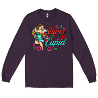 Plum stupid cupid Long Sleeve Tee - AdoDesignShop