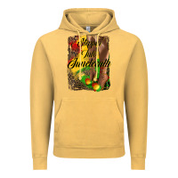 Vintage Mustard steppin'  into juneteenth Vintage Hoodie - HRA Design Shop