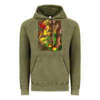 Vintage Olive steppin'  into juneteenth Vintage Hoodie - HRA Design Shop