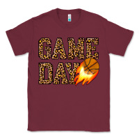 Burgundy game day basketball Classic Tee - JahusDesignShop