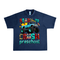 Navy ready to school crush preschool Urban Heavy Tee - AdoDesignShop