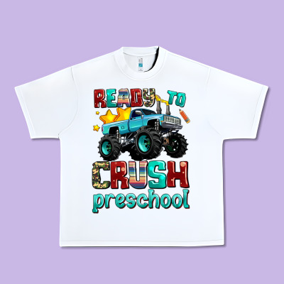 Ready To School Crush Preschool Urban Heavy Tee Designed By Adodesignshop