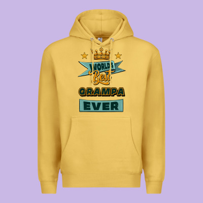 World's Best Grampa Ever Premium Hoodie Designed By Jasminsmagicworld