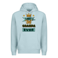 Blue Mist world's best grampa ever Premium Hoodie - Jasminsmagicworld